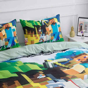 Transform Your Bedroom with the Best. Minecraft Bedding Sets for Kids and Fans