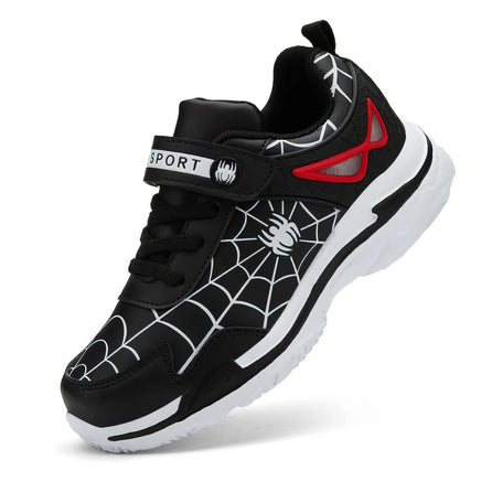 Spiderman shoes - Luxury boys sneakers - PU leather fashion casual sports tennis shoes
