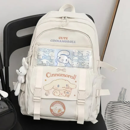 Hello Kitty Backpack for Children Kawaii Cinnamoroll School Student Gift - Lusy Store LLC