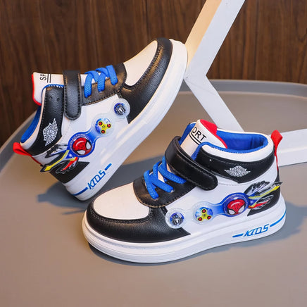 Spiderman shoes - Boys fashion sport shoes - Anti-slip basket shoes - Lusy Store LLC
