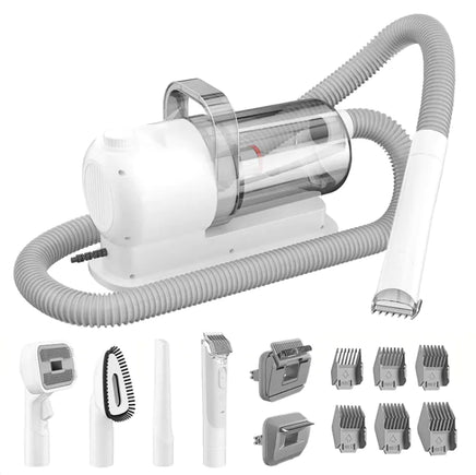 Lusy Store LLC Pet Suction And Scissors All-in-one Machine Dust Collection Suit Multi-function Hair Care Device Pets