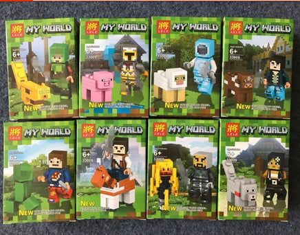 8 set Minecraft Style 33009 Building Block - Lusy Store