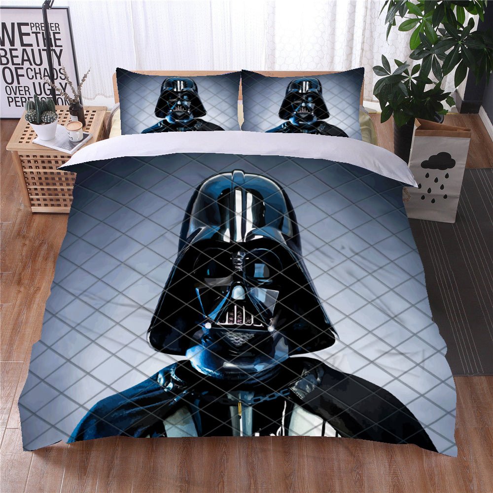 Star Wars Darth Vader Pillow 12”x 11.5” Blue Throw