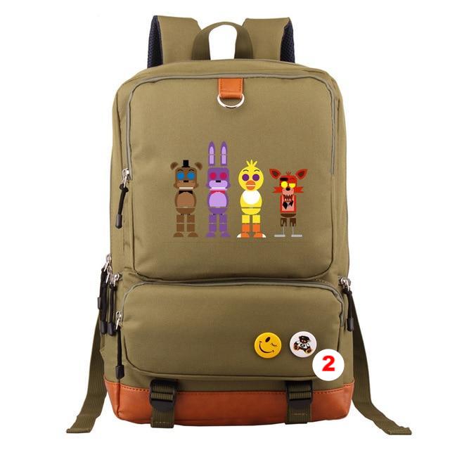 Buy Five Nights at Freddys Large Backpack 16 inches Boys School Book Bag  Online at desertcartEcuador
