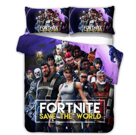 Fortnite Bed Set 3D Cross-Border Home Textile For Fan BG167 - Lusy Store