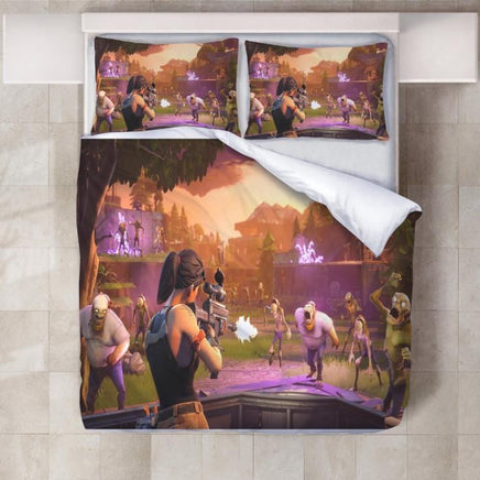 Fortnite Bed Set 3D Cross-Border Home Textile For Fan FTN42 - Lusy Store