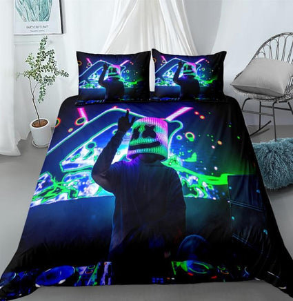 Fortnite Bed Set 3D Cross-Border Home Textile Marshmello For Fan - Lusy Store