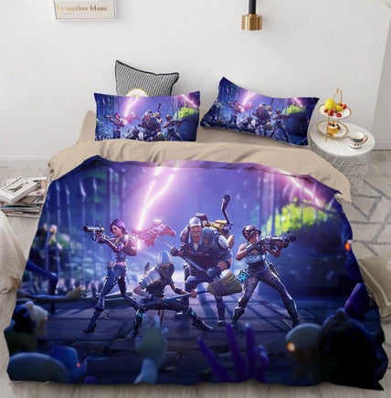 Fortnite Bed Set 3D Digital Home Textile Europe and The United States Quilt Cover High Quality BD169 - Lusy Store