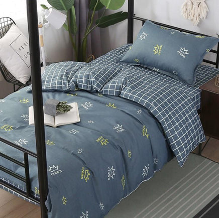 Kids Bedding Sets Cotton Cartoon Cute Duvet Cover B197 - Lusy Store