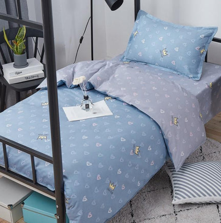 Kids Bedding Sets Cotton Cartoon Cute Duvet Cover B202 - Lusy Store
