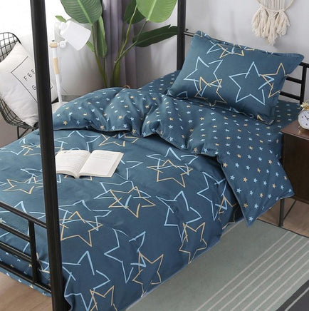 Kids Bedding Sets Cotton Cartoon Cute Duvet Cover B205 - Lusy Store