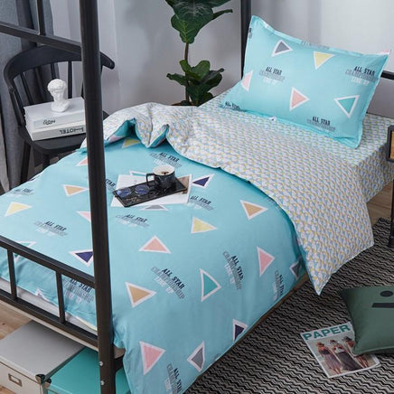 Kids Bedding Sets Cotton Cartoon Cute Duvet Cover B213 - Lusy Store