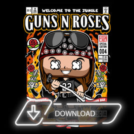 A grid of diverse, colorful digital illustrations featuring characters with large heads and small bodies, in the popular stylized vinyl figure aesthetic, ready for high-resolution printing.