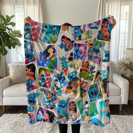 Stitch bedding accessory blanket from Lusy Store’s Collection