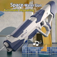 Lusy Store Electric Space Water Gun for Fun Water Fights Water Play Equipment