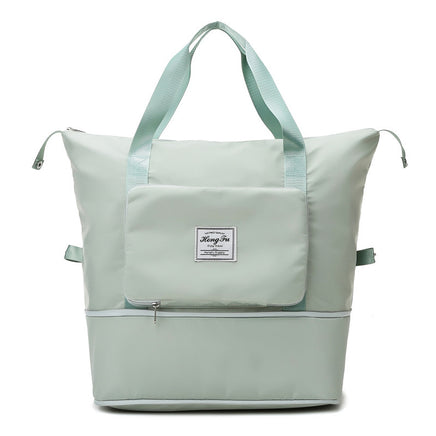 Dry And Wet Separation Sports Portable Shoulder Bag Green