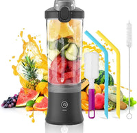 Electric Juicer Fruit Mixers Black 600ML