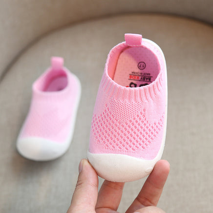 Cotton Toddler Shoes for Spring & Autumn – Unisex Design Pink