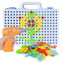 Lusy Store Creative Drill Blocks Toy for Kids Learning Construction Set Toys