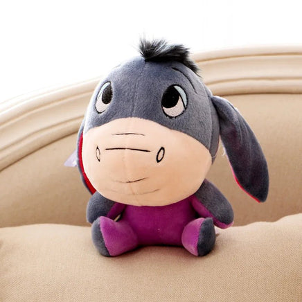 10cm Disney Stuffed Animals Plush Toys Doll Kids Action Toy Stitch Winnie The Pooh Piglet Anime Kawaii Pendants Boys Girls Gifts - Lusy Store LLC