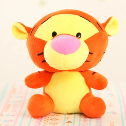10cm Disney Stuffed Animals Plush Toys Doll Kids Action Toy Stitch Winnie The Pooh Piglet Anime Kawaii Pendants Boys Girls Gifts - Lusy Store LLC