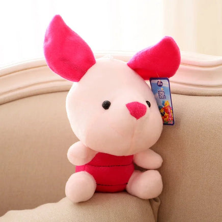 10cm Disney Stuffed Animals Plush Toys Doll Kids Action Toy Stitch Winnie The Pooh Piglet Anime Kawaii Pendants Boys Girls Gifts - Lusy Store LLC