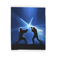 Star Wars Velveteen Plush Blanket, Cozy Throw for Fans, Ideal Gift for Birthdays, Movie Nights, Home Decor, Soft Blanket Printify