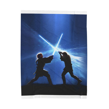 Star Wars Velveteen Plush Blanket, Cozy Throw for Fans, Ideal Gift for Birthdays, Movie Nights, Home Decor, Soft Blanket Printify