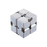 Infinity Cube Educational Toy for Stress Relief White