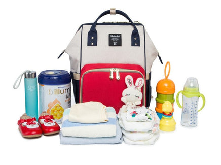 Lusy Store Multi-function Mummy Diaper Bag Backpack &ndash; Large Capacity Diaper Wet Bags