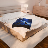 Printify Star Wars Velveteen Plush Blanket, Cozy Throw for Fans, Ideal Gift for Birthdays, Movie Nights, Home Decor, Soft Blanket All Over Prints