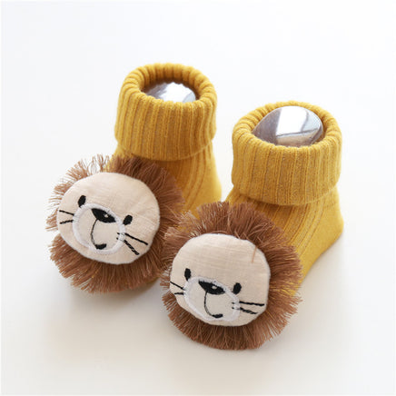 Lusy Store Cotton Baby Floor Socks for Cozy Feet Baby &amp; Toddler Socks &amp; Tights