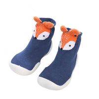 Non-slip Children Floor Socks for Toddlers Blue