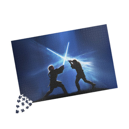 Star Wars Puzzle - Epic Battles, 110-1014 Pieces, Gift for Fans, Family Game Night, Collectible Decor Printify