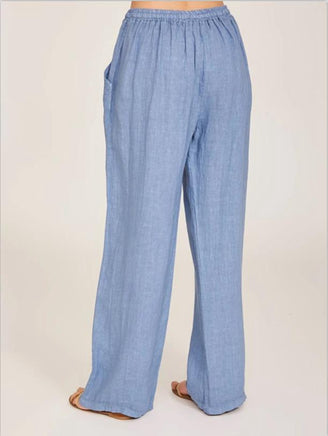 Lusy Store Women's Casual Cotton And Linen Loose Yoga Pants Pants