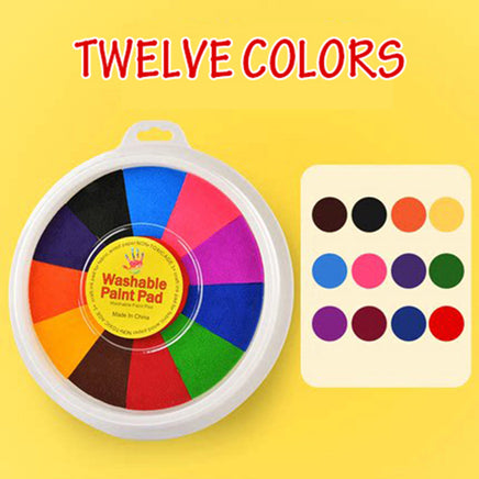 Lusy Store Washable Fingerprint Mud for Kids Art &ndash; Safe &amp; Fun Craft Kits
