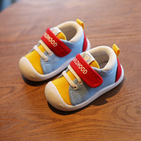 Cotton Toddler Shoes for Spring & Autumn – Unisex Design 14 Blue