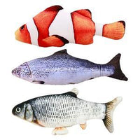 Lusy Store Electric Jumping Fish Toy for Cats &ndash; No Catnip Cat Toys