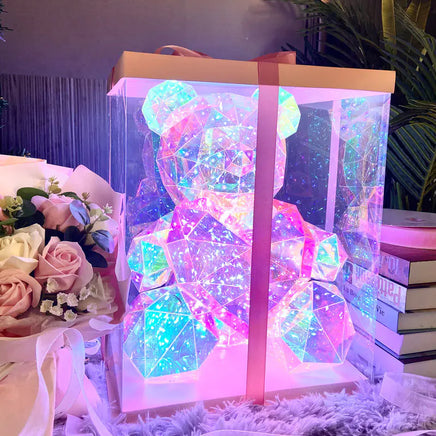Lusy Store LLC Cute glowing bear creative gift Toys