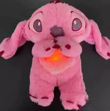 2024 New Lilo & Stitch Pink Plush Doll - Kawaii Soothing Toy - Lusy Store LLC