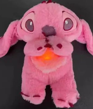 2024 New Lilo & Stitch Pink Plush Doll - Kawaii Soothing Toy - Lusy Store LLC