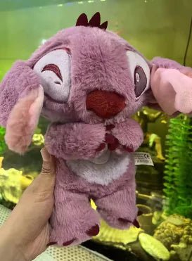 2024 New Lilo & Stitch Pink Plush Doll - Kawaii Soothing Toy - Lusy Store LLC