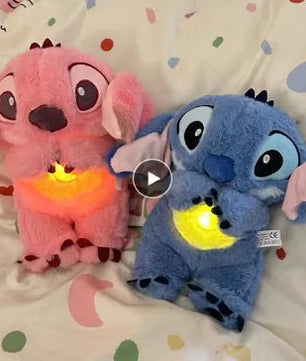 2024 New Lilo & Stitch Pink Plush Doll - Kawaii Soothing Toy - Lusy Store LLC