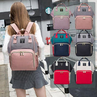 Lusy Store Multi-function Mummy Diaper Bag Backpack &ndash; Large Capacity Diaper Wet Bags