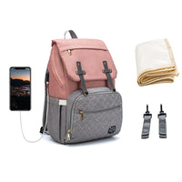 LEQUEEN LEQUEEN Large Capacity Mummy Bag for Moms Diaper Bags