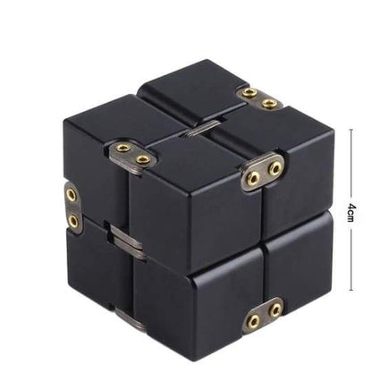 Infinity Cube Educational Toy for Stress Relief Black