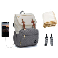 LEQUEEN LEQUEEN Large Capacity Mummy Bag for Moms Diaper Bags
