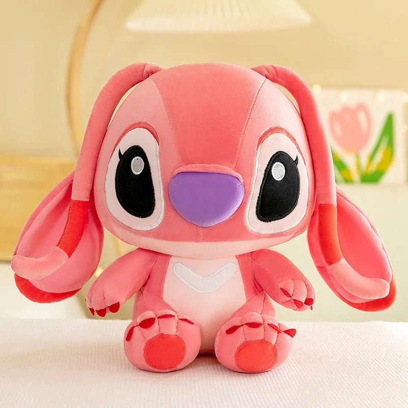 25 - 35cm Stitch Plush Toy - Cute Anime Figure Children's Toy - Kawaii Pink/Blue Soft Filling Doll - Lusy Store LLC