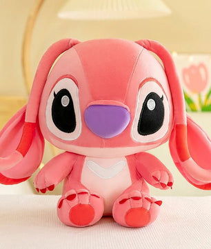 25 - 35cm Stitch Plush Toy - Cute Anime Figure Children's Toy - Kawaii Pink/Blue Soft Filling Doll - Lusy Store LLC