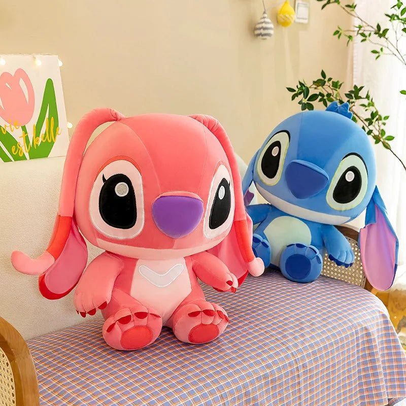 25 - 35cm Stitch Plush Toy - Cute Anime Figure Children's Toy - Kawaii Pink/Blue Soft Filling Doll - Lusy Store LLC